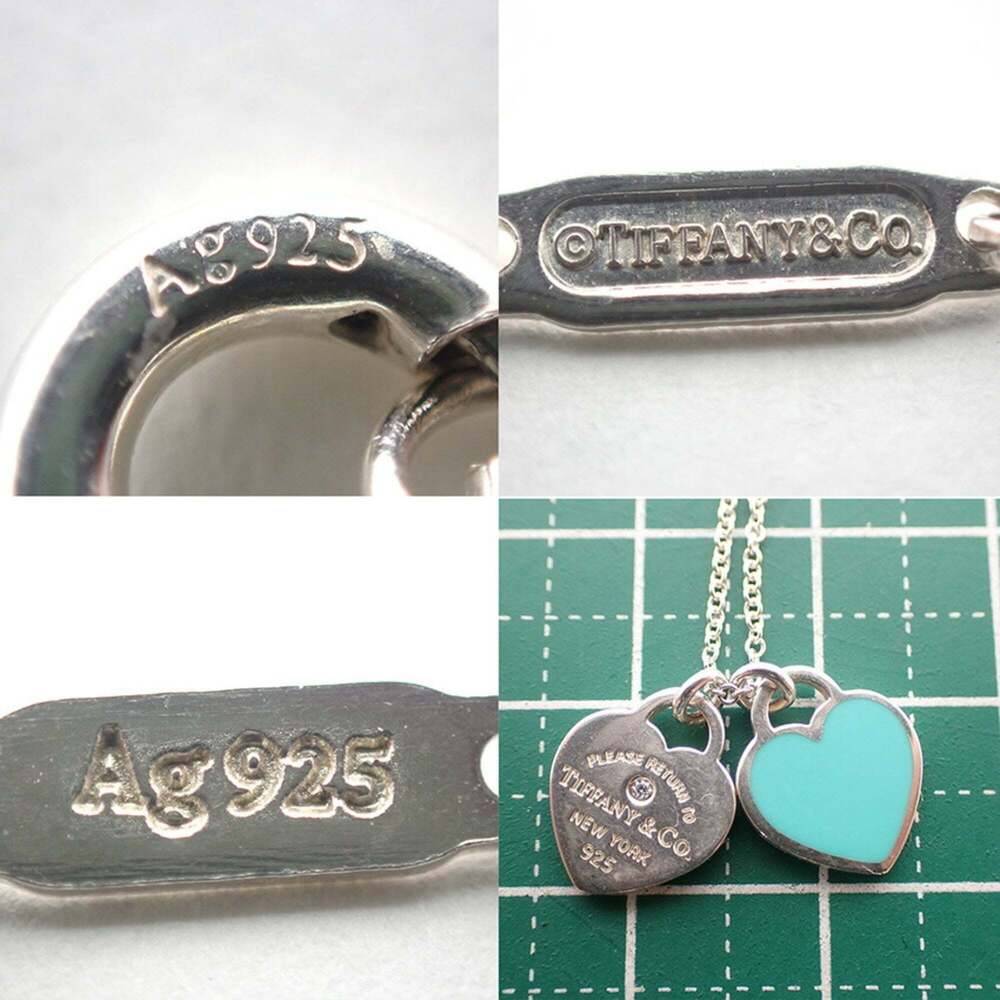 TIFFANY Authentic Silver Heart Necklace - Picture 10 of 10